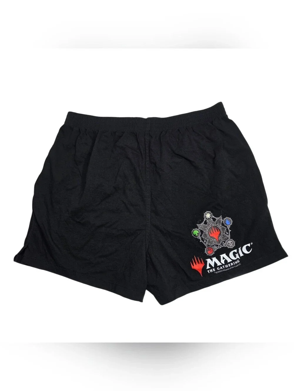 Men's Black Cotton Boxer Briefs — Comfortable Everyday Fit. Size L